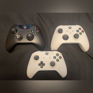 xbox controllers.